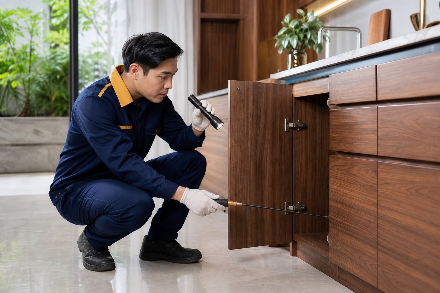 Đất nổi lên, tường bị nứt hoặc ẩm mốc